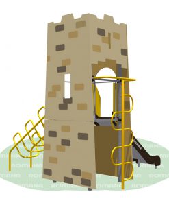 plac zabaw dla dzieci wieża z wężołazem