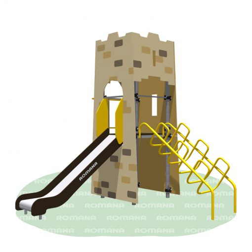plac zabaw wieża z wężołazem